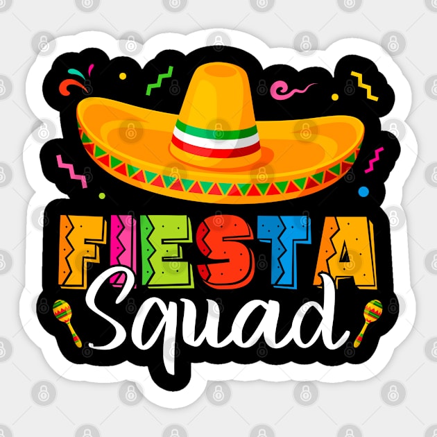 Cinco De Mayo Mexican Fiesta 5 De Mayo Fiesta Squad Funny Sticker by smartrocket